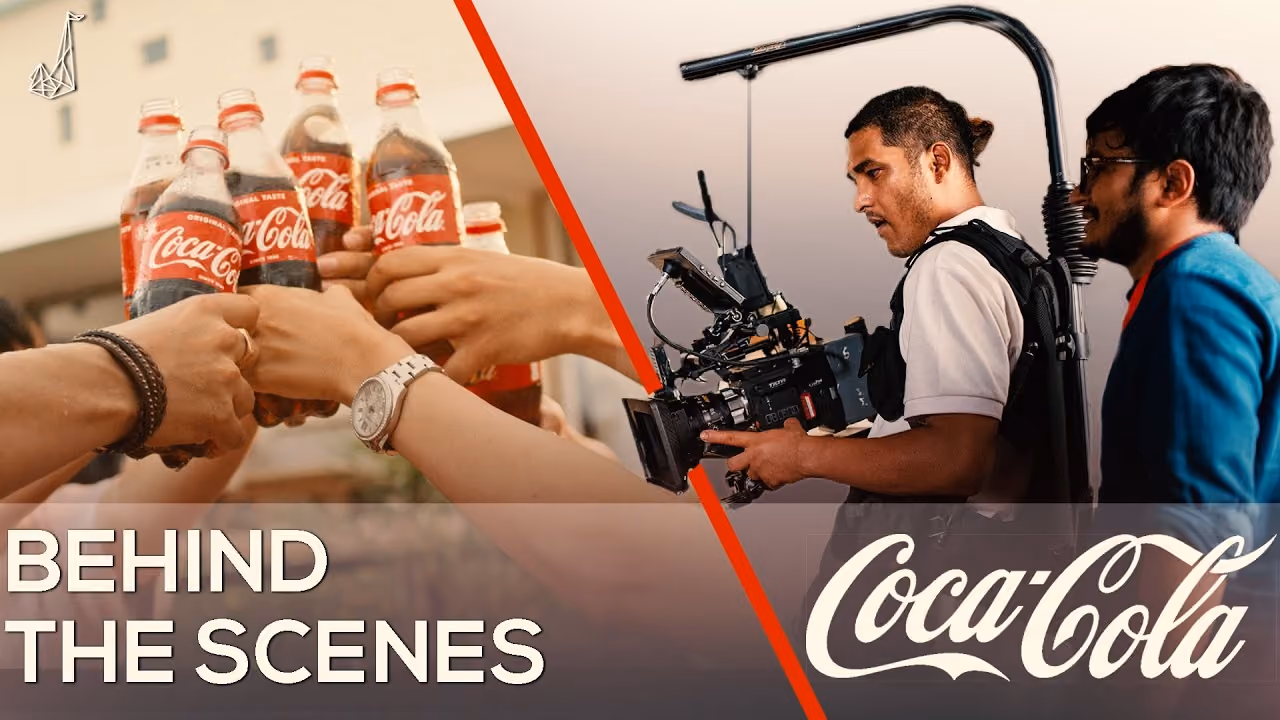 Behind the scenes on the Coca-Cola Together Tastes Better commercial