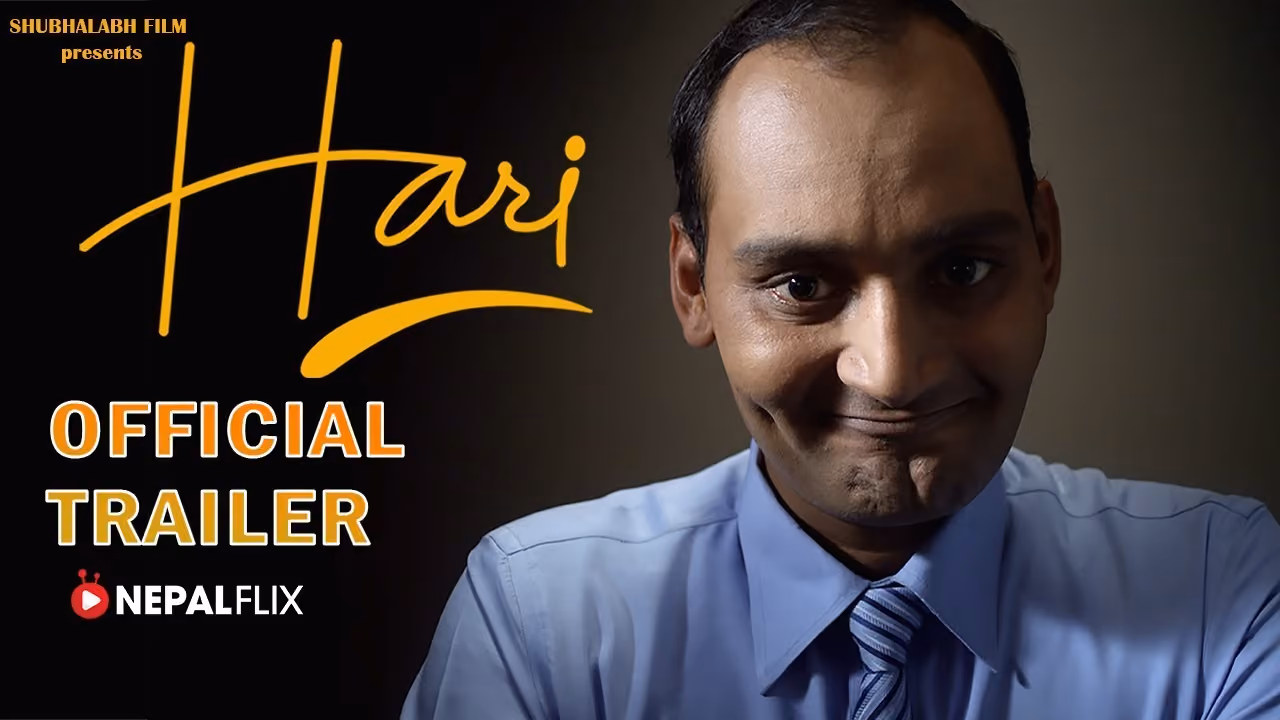 Bipin Karki in a scene from the feature film Hari